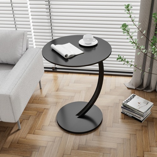 Internet celebrity small round table simple sofa side table mini corner table balcony small tea table table modern simple bedside shelf 