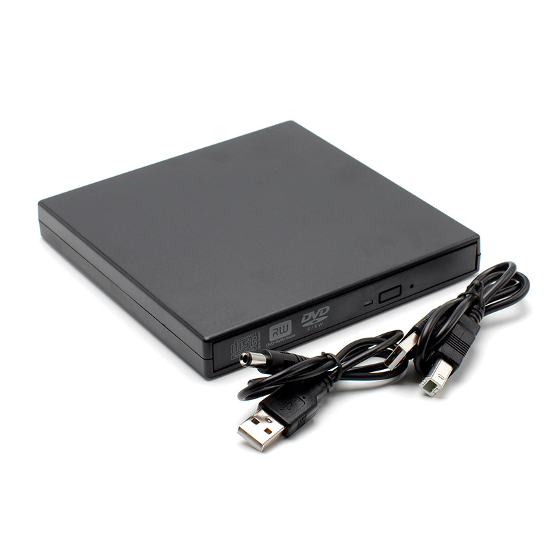 Portátil 12,7mm caja de unidad óptica USB kit móvil USB2.0 portátil SATA externo puerto serie externo