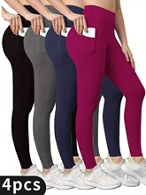 H 75120 High Waist Solid Color Yoga Pants ��ɫ�����٤ѝ