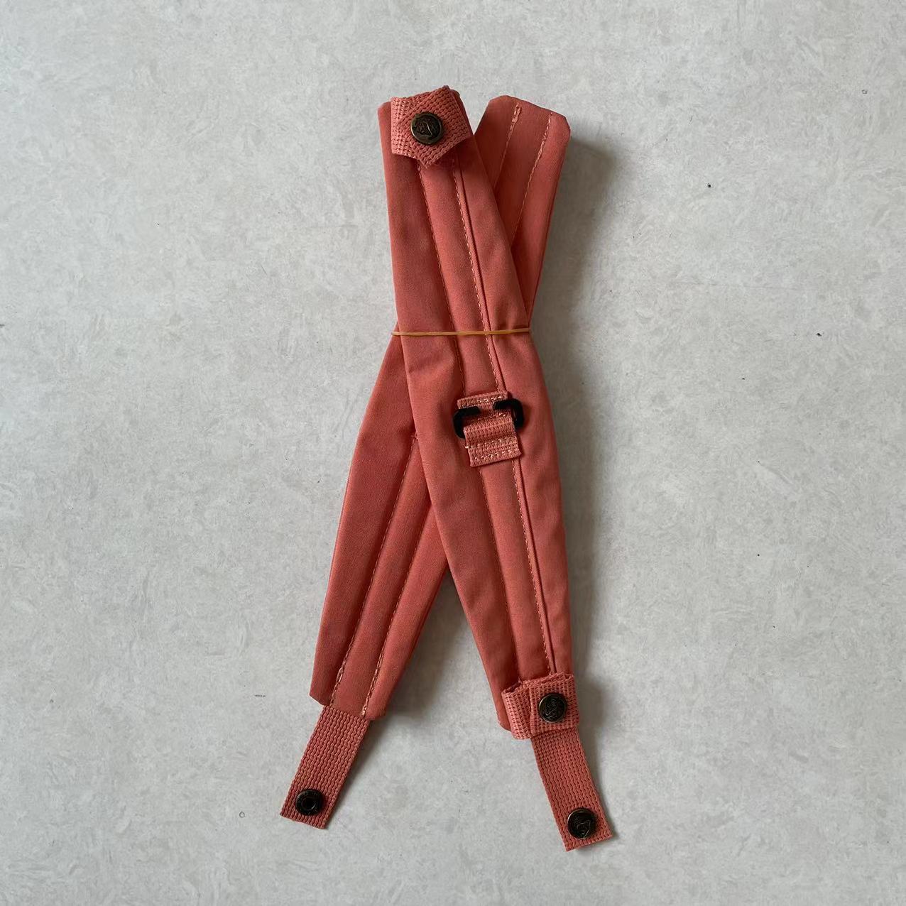 브릭 레드 숄더 스트랩