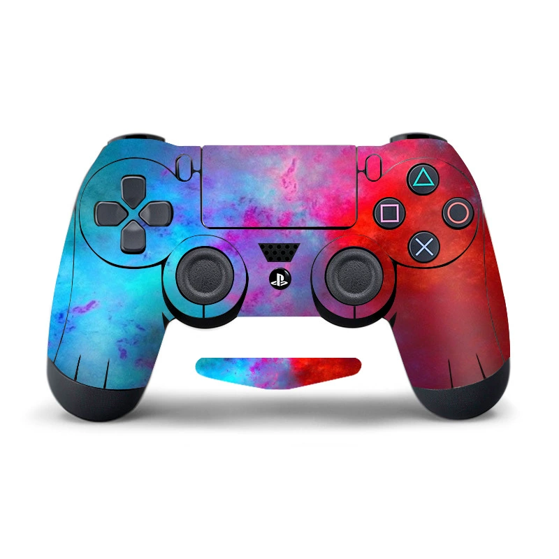 Скин-наклейка на рукоять контроллера PS4 с пленкой для света, тени sticker