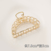 Big hairgrip from pearl, shark, crab pin, hairpins, hair accessory, South Korea, internet celebrity