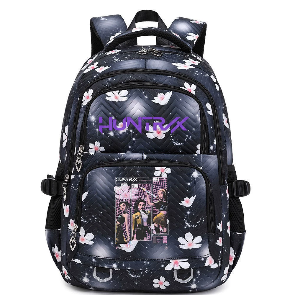 Capacious trend school bag, fashionable backpack