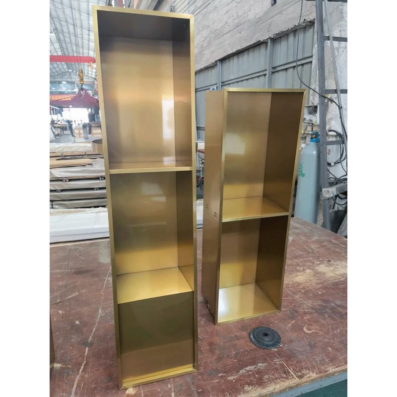 Реквизит для украшения отеля из нержавеющей стали с прорезями для гибки Сварка обработка изделий из нержавеющей стали реквизит для обработки металла