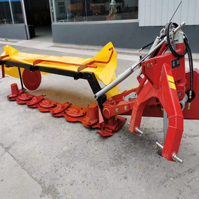 Tractor trasero de 6 discos cortadora de alfalfa con cortadora de césped multi-discos 9GY - 240 cortadora de césped de alfalfa de pasto