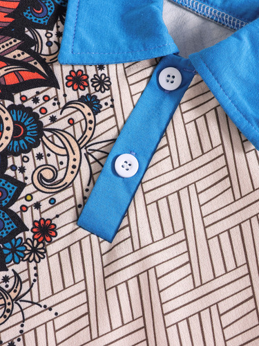 Cross-border exclusively for children's wear, boys 'summer short-sleeved suit, fashionable casual sports shorts, children's China style T-shirt trend