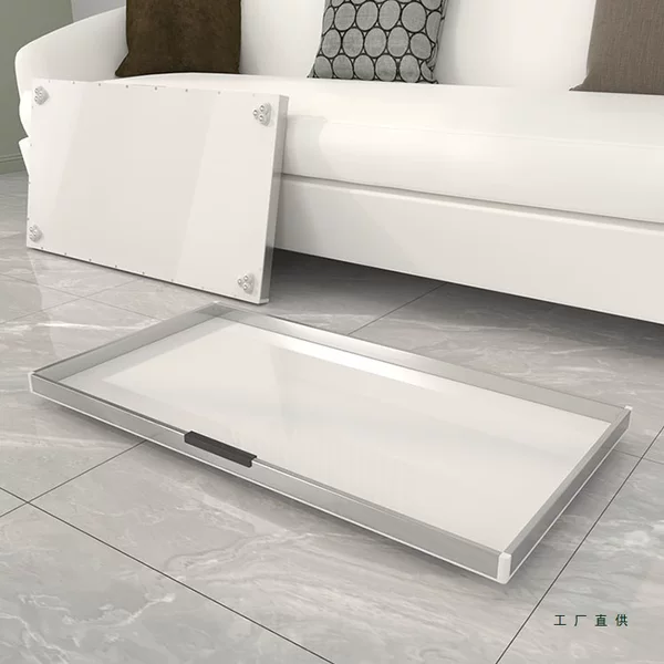 Sofa Seat Bottom Modification Drawer Tray Universal Wheel Tray with Pulley Storage Tray Tool Toy Storage Box