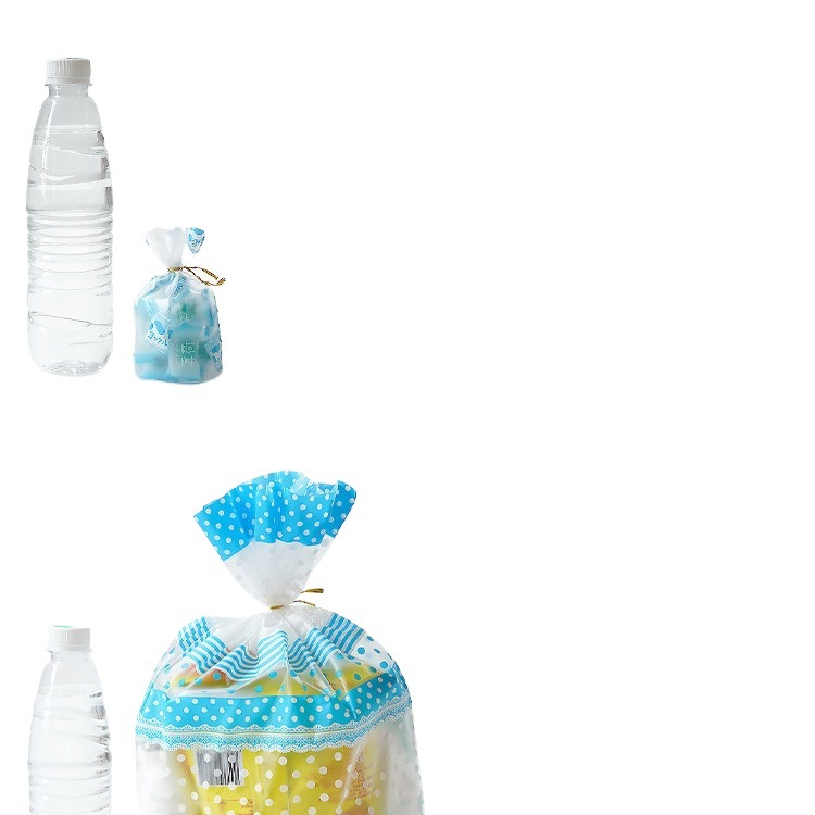 Bolsa de embalaje de dulces del 1 de junio bolsa de regalo para Niños Bolsa transparente de cumpleaños del jardín de infantes bolsa de azúcar de San Valentín
