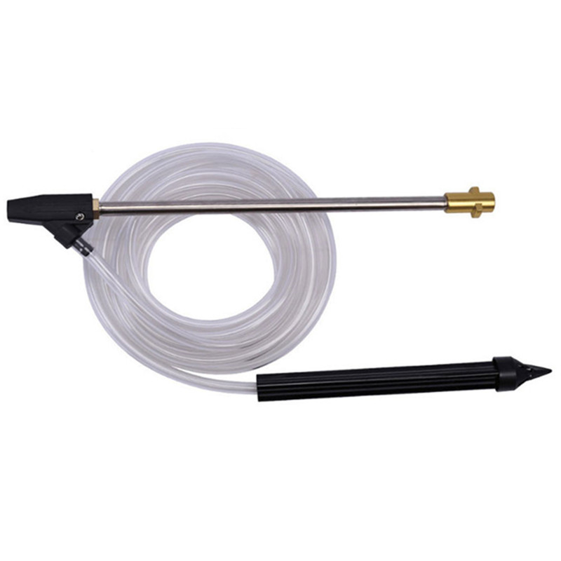 高压清洗机喷砂除锈枪吸砂管配陶瓷喷嘴适用凯池K系列水枪接口