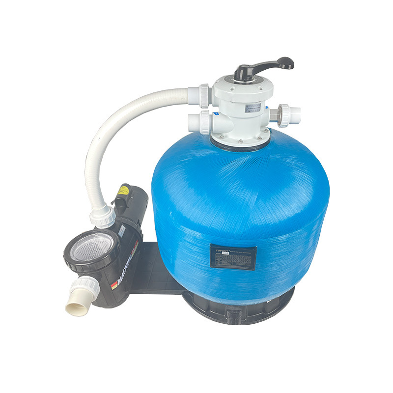Filtro de tanque de arena equipo de filtro de piscina Piscina de hidroterapia sistema de circulación de purificación tanque de arena bomba de agua tratamiento de agua integrado