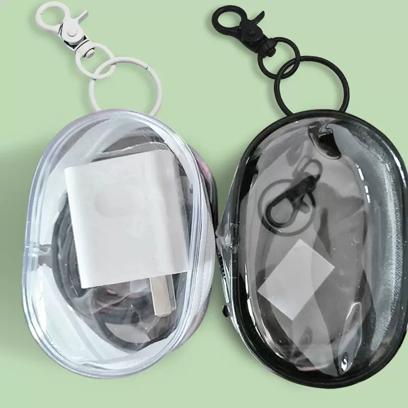 透明数据线收纳包旅行外出数码充电器理线保护可视多用整理便携包