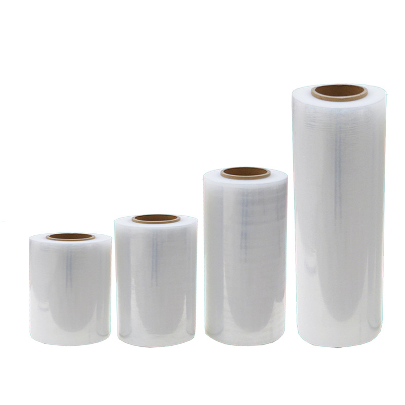 Película estirable personalizada Ancho, longitud, espesor, carga que soporta carga, industria, logística comercial, película de embalaje de estiramiento de piezas grandes