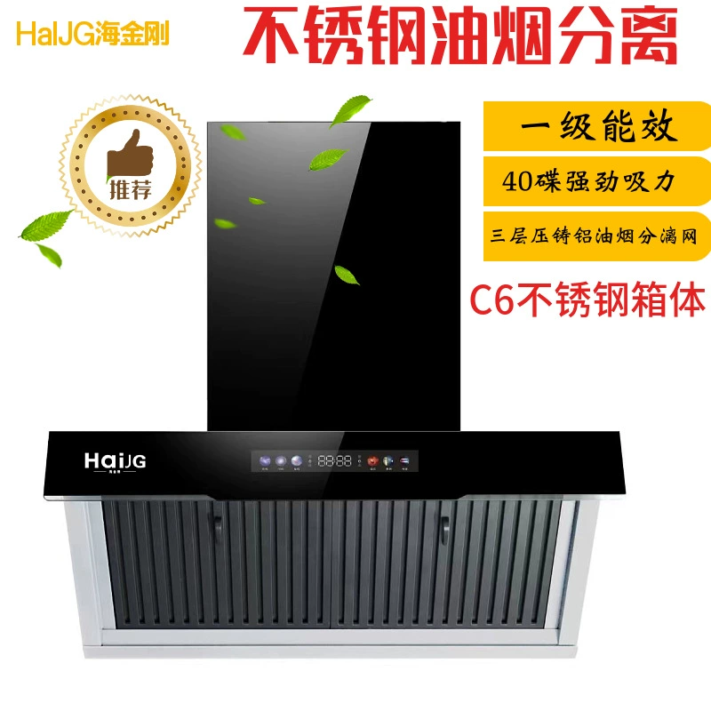 Yaya Хорошая жена фабрика оптом Бытовая вытяжка кухонная вытяжка дуга боковое всасывание двойной двигатель