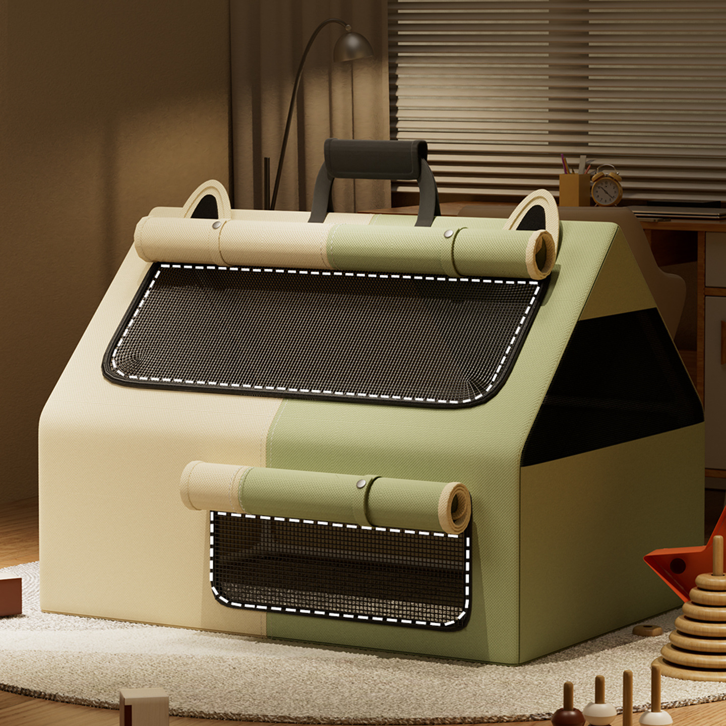 Mascotas, gatos, sala de partos, gato cerrado, gata, gata, gata, cuatro estaciones, tienda general, nido, Amazon al por mayor