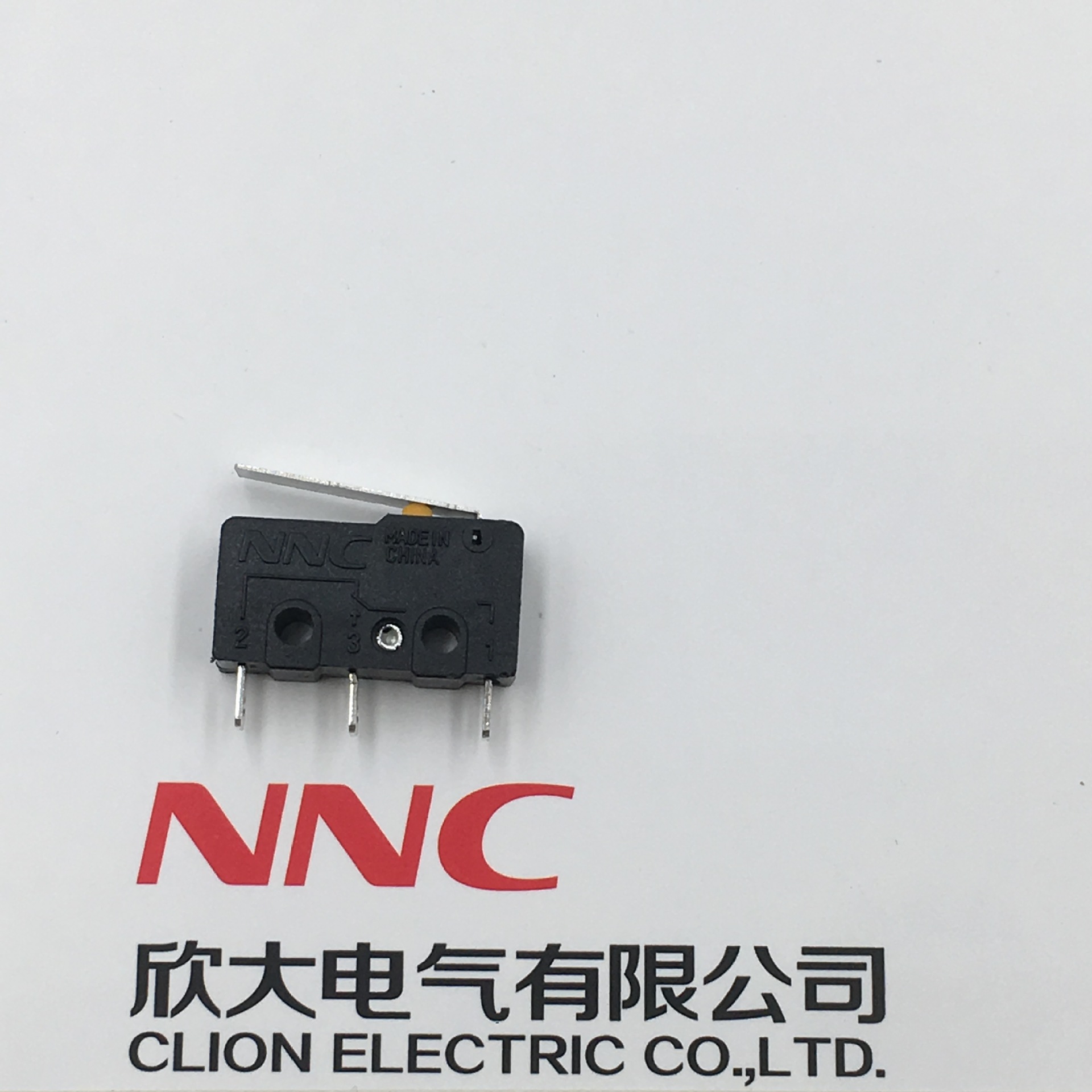 NNC欣大超小型微动开关摆杆型NS-10Z替SS-10GL银触点一般基本开关