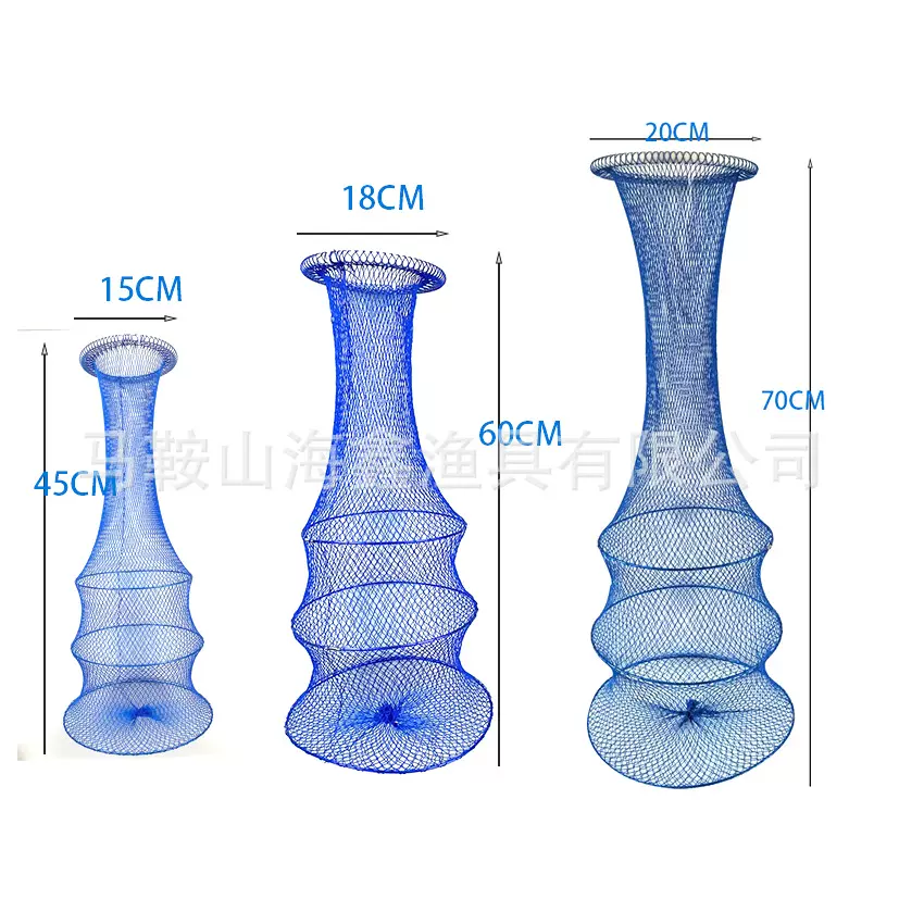 厂家销售海钓鱼护矶钓路亚鱼护养鱼网渔网垂钓网兜网袋透气便携