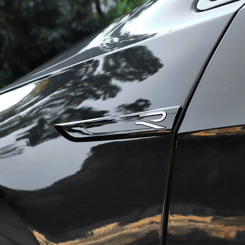 Применимо к Volkswagen 20-21 Golf 8 Модифицированная Автомобильная этикетка с крылышками Rline Боковая этикетка Внешний вид Украшение