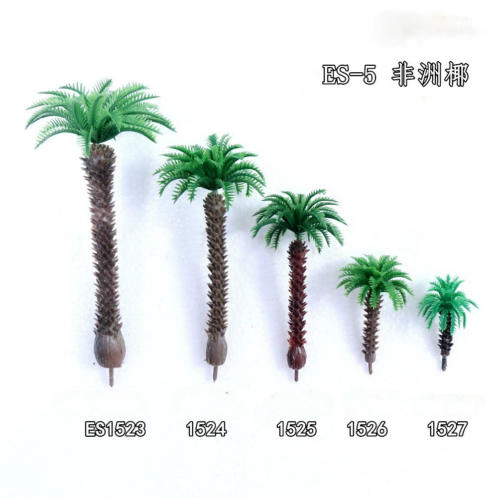 Тропический кокос ES-5 Серия Микро-Ландшафтная модель Дерево Модель дерева Декоративное дерево Песочный стол Модель здания Тропическое дерево