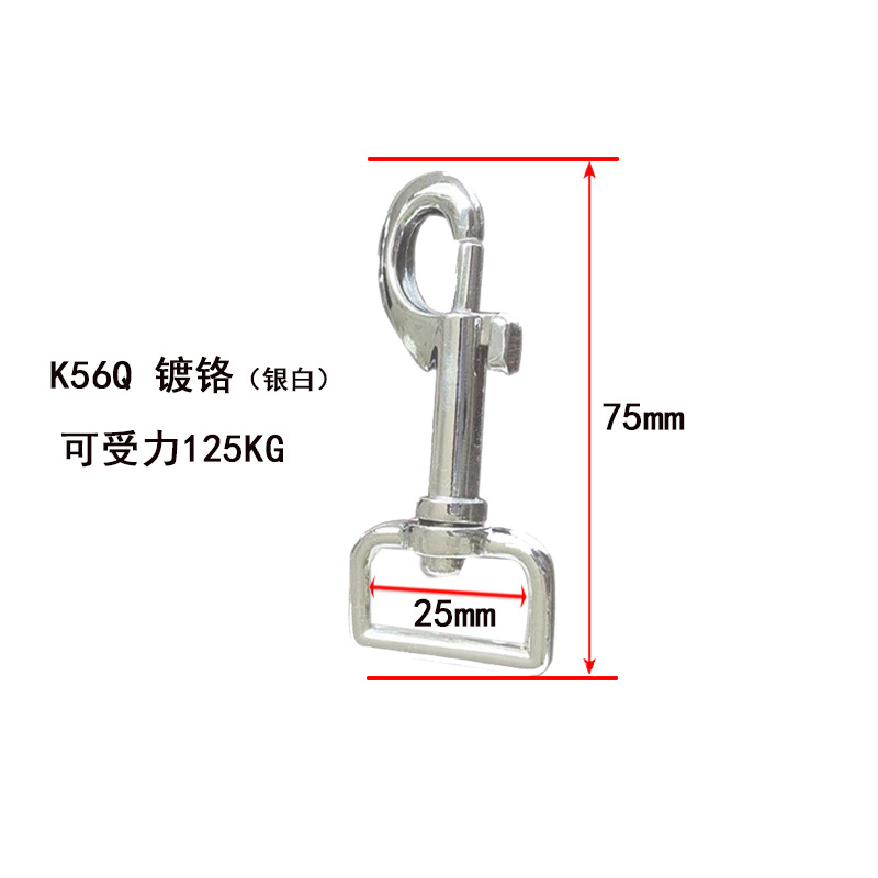 Fabricante de aleación de zinc cuerda de tracción gancho de mascotas en stock suministro de mascotas gancho accesorios de cadena gancho