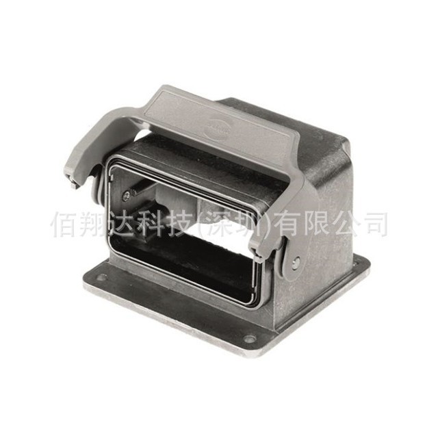 HARTING浩亭 09304100983 10B NBR 单锁扣 带塑料保护盖