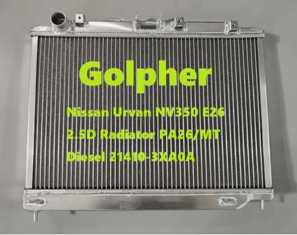 Car radiator suitable for Nissan CaraVan E26/D/P 12-23 In addition E25
