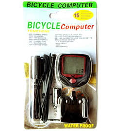 有胜548b自行车中文码表山地测速器里程表骑行速度表单车配件