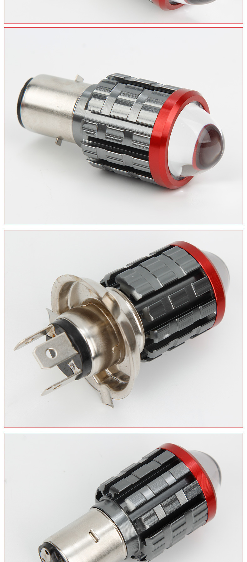 Motorcycle Lights, Electric Vehicles, Car and Motorcycle Modified Headlights, Ultra-Bright Hs1 H6 H4Led Car Lights
