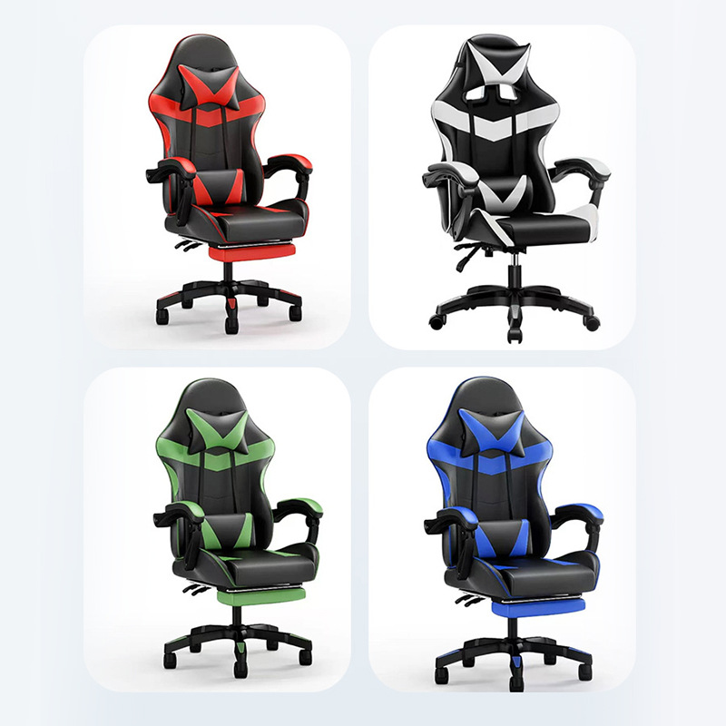 Silla elevadora de deportes electrónicos, silla de juego, silla de oficina, silla giratoria de ancla, silla de masaje reclinable, silla de jefe, computadora