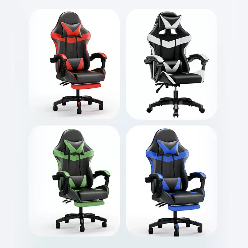 哇喔升降电竞椅游戏椅办公椅主播转椅按摩椅可躺靠背椅老板椅电脑