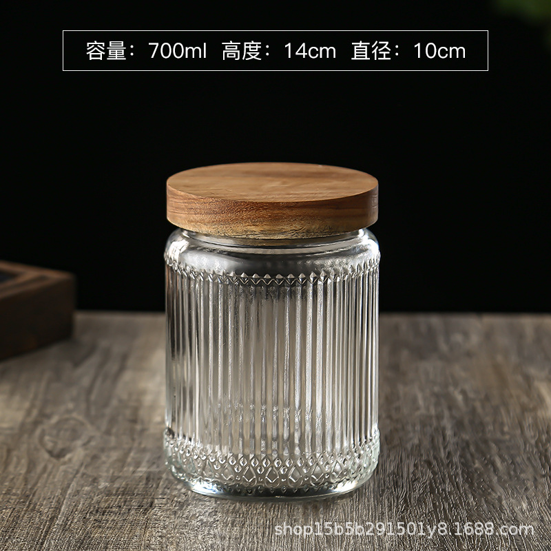 Chino retro Begonia flor vidrio sellado tarro caramelo snack tarro de almacenamiento frutos secos tuerca de almacenamiento tarro