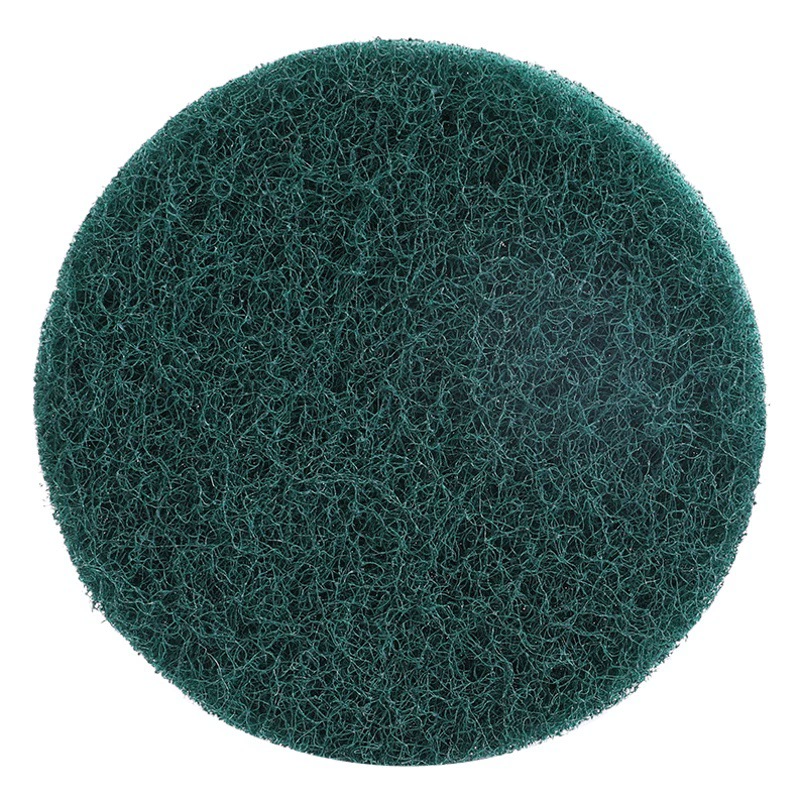 Промышленная чистящая ткань оптом 4 дюйма 5 дюймов нейлоновая Наждачная матовая ткань кухонная Чистка полировка флокирующая чистящая ткань