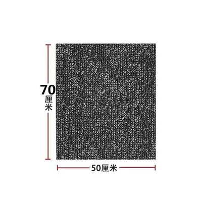 Mats, Universal Easy-To-Clean Car Mats, Universal Foot Pad - black-and-gray-single-co-pilot-5070