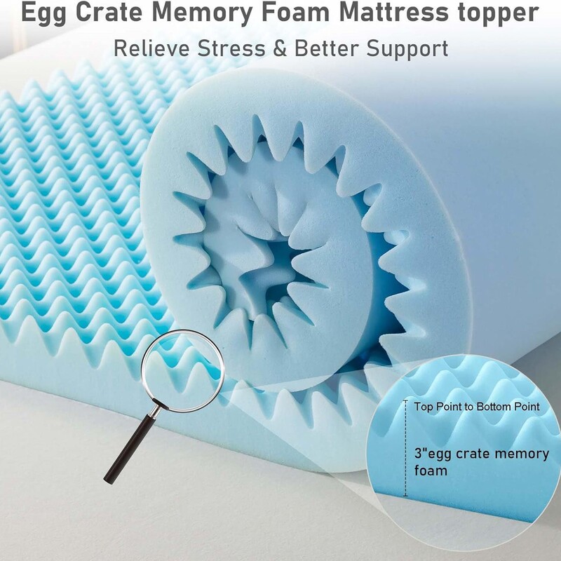 Egg Embossed Mattress Functional Mattress Removable Washable Bed Cover Slow Memory Rebound High Support Mattress