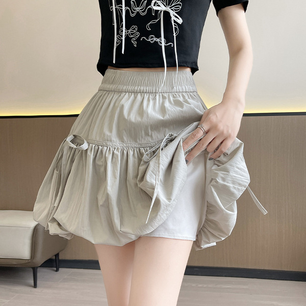 Summer skirt with bow