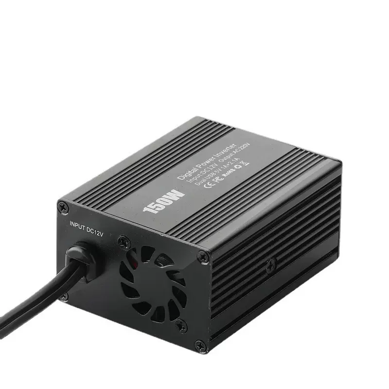 12v转110-220v车载逆变器150W电源转换器升压器USB3.1A正弦波