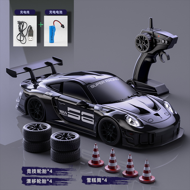 Cross-border RC cuatro tracciones de alta velocidad deriva control remoto coche de carreras de velocidad variable modelo de coche infantil juguete regalo