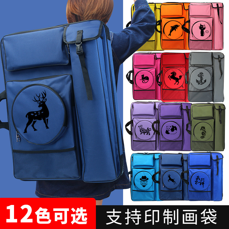 4K Art Drawing Bag, Large Zipper Waterproof Art Bag, Art Drawing Board Bag, Sketching and Painting Bag, 4K Art Bag