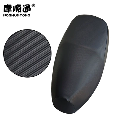 Sunscreen Waterproof Cooling Thickened Leather | Motorcycle cushion - dark-pattern-small-grid-yuzuan-125t