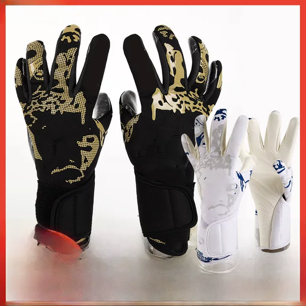 New Professional Game Grade Goalkeeper Gloves Goalkeeper Gloves Football Gloves Training Competition Non-slip Goalkeeper