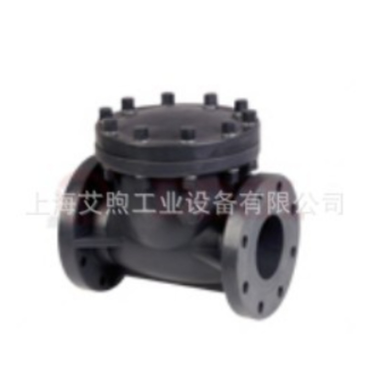 UCPVC化工用旋启式法兰止回阀H44F-10S PPRH/PVDF工业塑胶止回阀