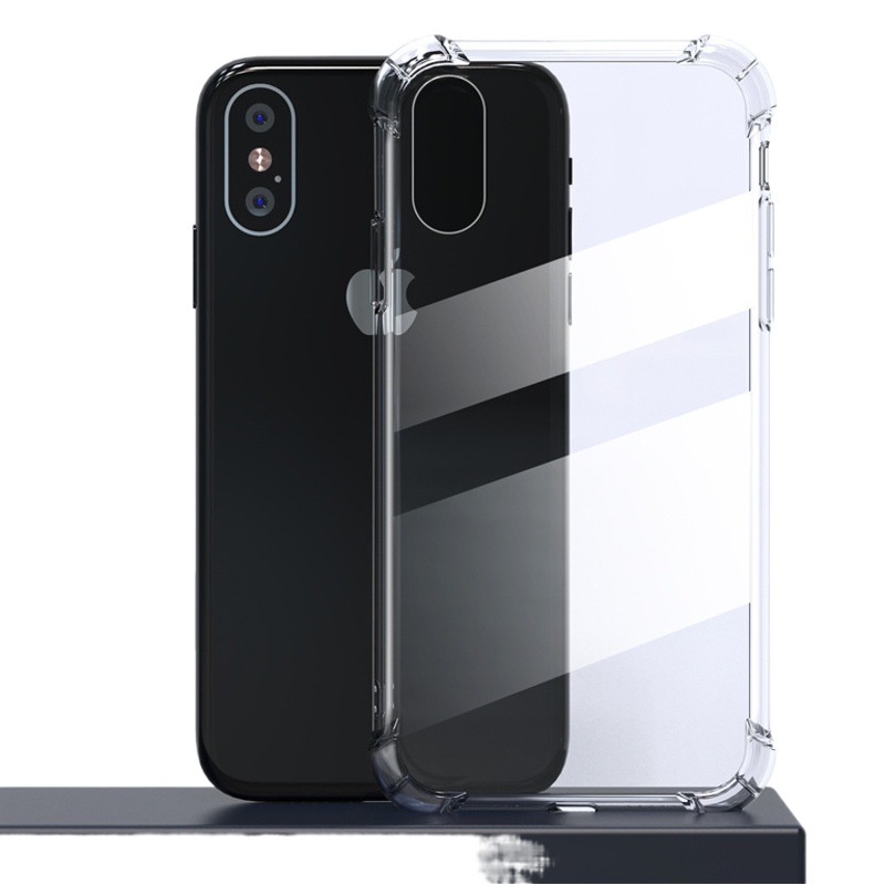 Adecuado para 16 fundas para teléfonos móviles, funda protectora transparente con airbag anticaídas de cuatro esquinas de Apple, funda protectora de silicona suave para teléfono móvil. image 1