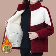 羊羔绒大衣羊羔毛卫衣女2025冬季新款宽松中长款开衫加厚潮流外套
