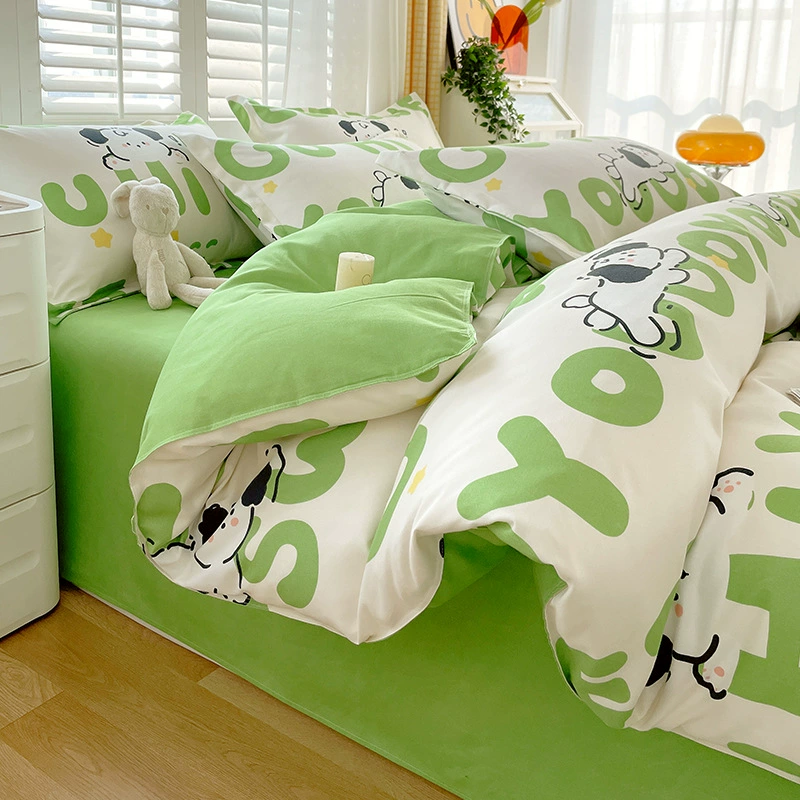 Bedding set Thickened duvet cover for elementary students, 3–4 piece, multiple sizes 150×200–200×230