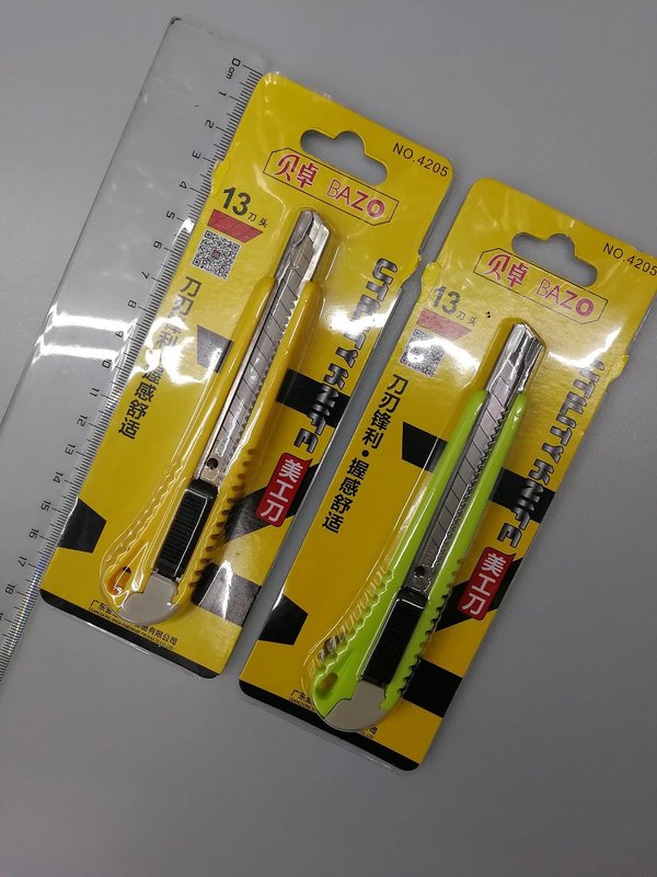 貝卓美工刀伸縮壁紙刀裁断紙sk5炭素鋼刃ステンレス + abs殻鋭利で長持ちする|undefined
