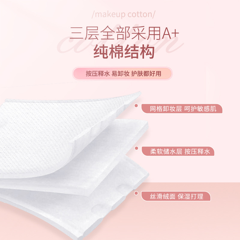 LMLTOP 222 bolsas de algodón maquillaje embalado de algodón maquillaje