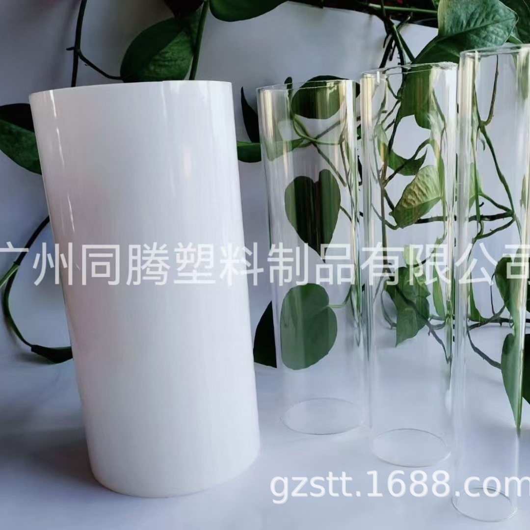 源头厂家亚克力管材 有机玻璃管 PMMA四方管 大型空心管批发