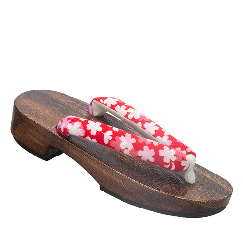 Japanese Children's Geta Sandals for Girls, Matching Hanfu Yukata Stage Shoes Anime Geta Sandals