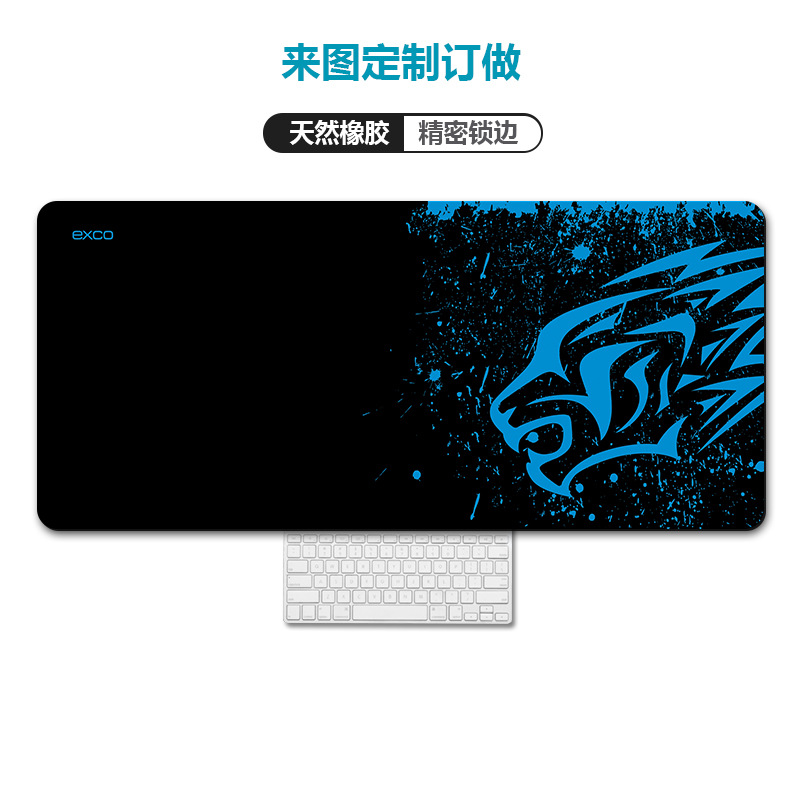 Amazon transfronteriza mapa de calor Rage bestia equipo alfombrilla de ratón de gran tamaño engrosada bloqueo escritorio de la computadora pad alfombrilla de ratón