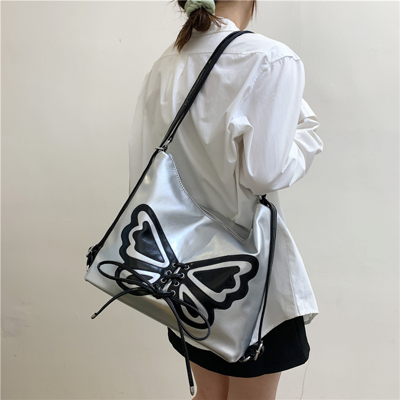 New large-capacity bag women's shoulder bag 2023 autumn casual versatile backpack high-end class commuting support_voghion.com