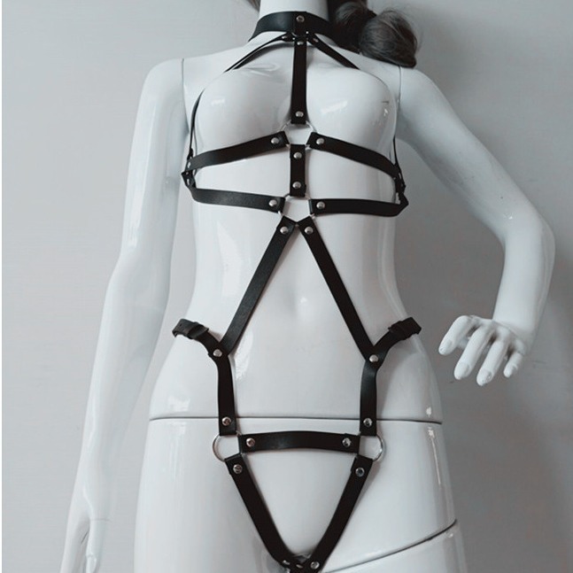 Female belt decorative girl body strap belt conjoined belt nightclub…